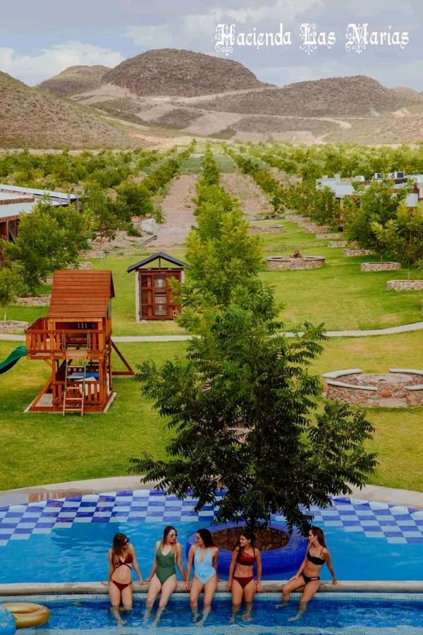 Hotel Hacienda Las Marias Meoqui Екстер'єр фото